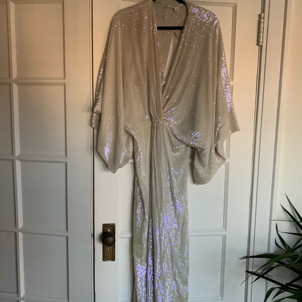 COPY - Jessi all over sequin gown by DVF
